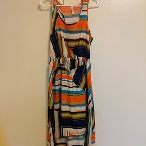 Xhiliration High low maxi dress